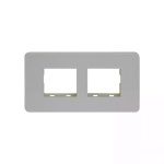 enGem 4 module grid frame 4 Module Cover White L T CB93104FW00 engem4modulegridframe4modulecover cb93104fw00 front