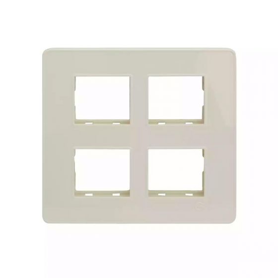 engem8modulegridframe_8modulecoversquare_cb93208fw00_front.jpg enGem 8 module grid frame 8 Module Cover Square White L T CB93208FW00 engem8modulegridframe 8modulecoversquare cb93208fw00 fr