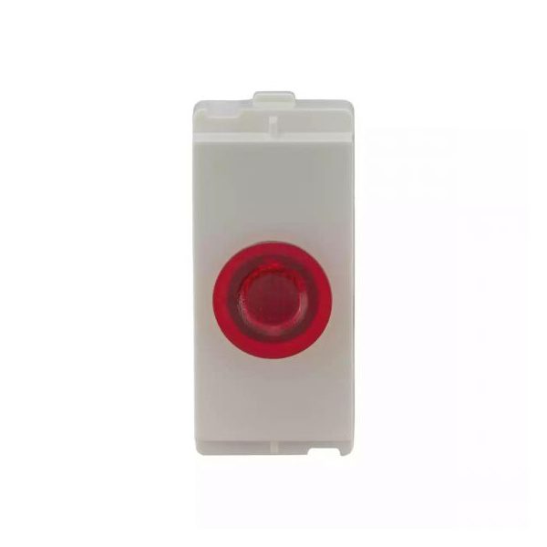enGem LED Phase indicator 1M White L T CB93301AW00 engemledphaseindicator1m cb93301aw00 front