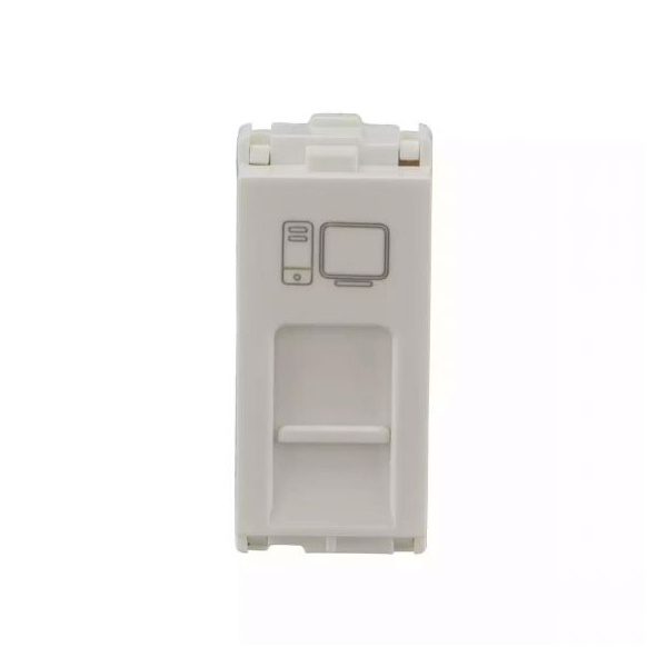 enGem RJ 45, cat 6 1M White L T CB93201TW45 engemrj45cat61m cb93201tw45 front