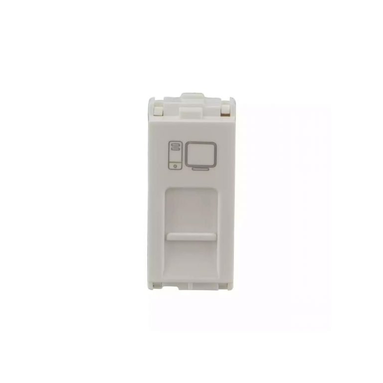 enGem RJ 45, cat 6 1M White L T CB93201TW45 engemrj45cat61m cb93201tw45 front