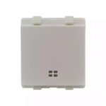 enGem Switch 32A DP with Indicator lamp 2M White L T CB93402SW32 engemswitch32adpwithindicatorlamp2m cb93402sw32 front