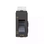 englaze 6A SP Mini MCB 3 kA M Grey L T CB92101KM06 englaze10aspminimcb3kamgrey cb92101km10 front