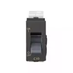 englaze 6A SP Mini MCB 3 kA M Grey L T CB92101KM06 englaze10aspminimcb3kamgrey cb92101km10 front