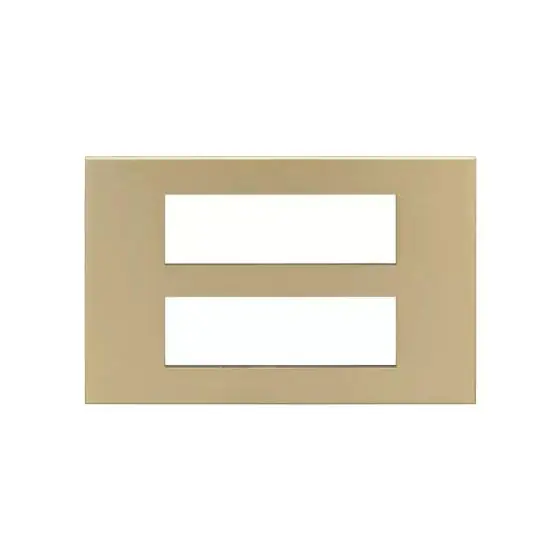 englaze 12 module Metal plate M Gold L T CB92112FG03 englaze12modulemetalplatemgold cb92112fg03 front