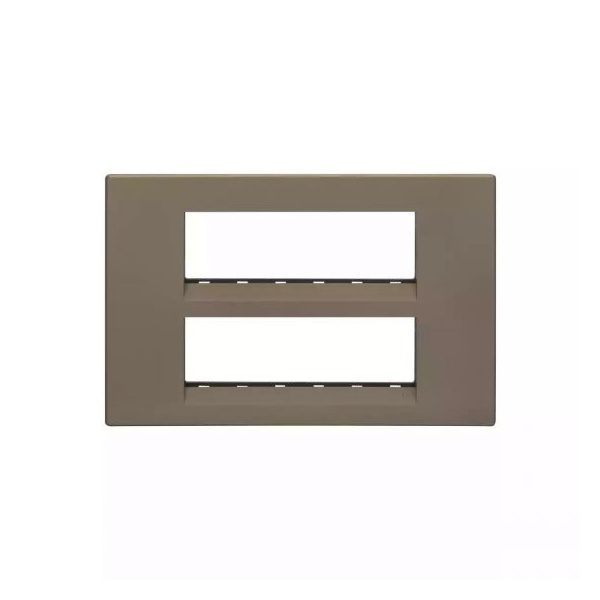 englaze 12 module plate C Gold L T CB92112FC01 englaze12moduleplatecgold cb92112fc01 front