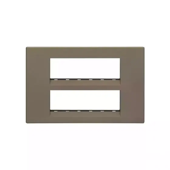 englaze 12 module plate C Gold L T CB92112FC01 englaze12moduleplatecgold cb92112fc01 front