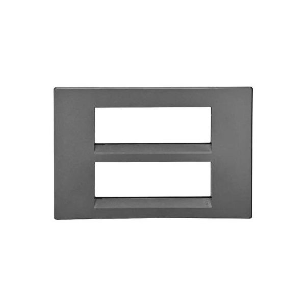 englaze 12 module plate M Grey L T CB92112FM01 englaze12moduleplatemgrey cb92112fm01 front