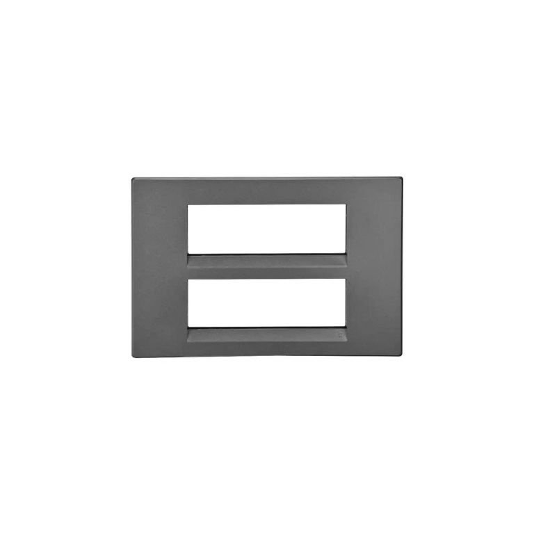 englaze 12 module plate M Grey L T CB92112FM01 englaze12moduleplatemgrey cb92112fm01 front