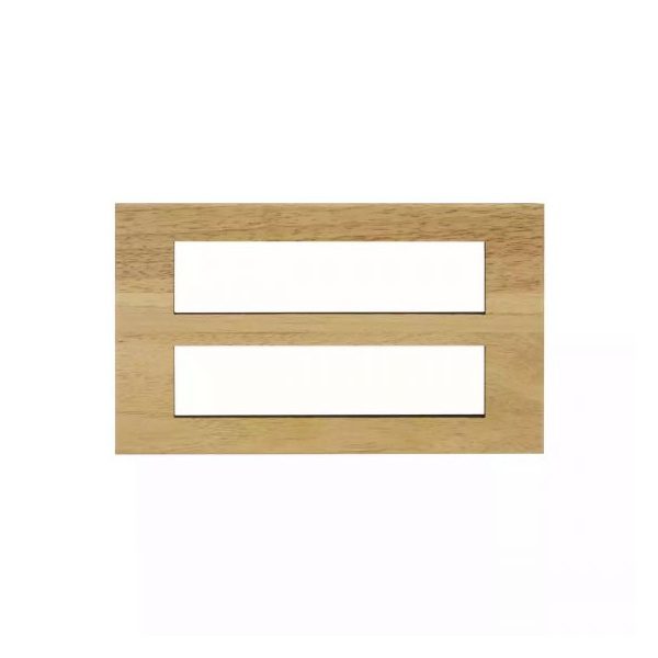 englaze 16 M Beige Wood plate L T CB92116FB04 englaze16mbeigewoodplate cb92116fb04 front
