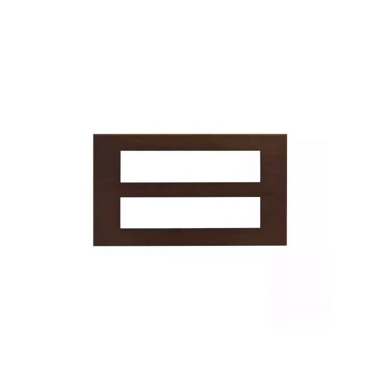 englaze 16 M Mocha Wood plate L T CB92116FM04 englaze16mmochawoodplate cb92116fm04 front