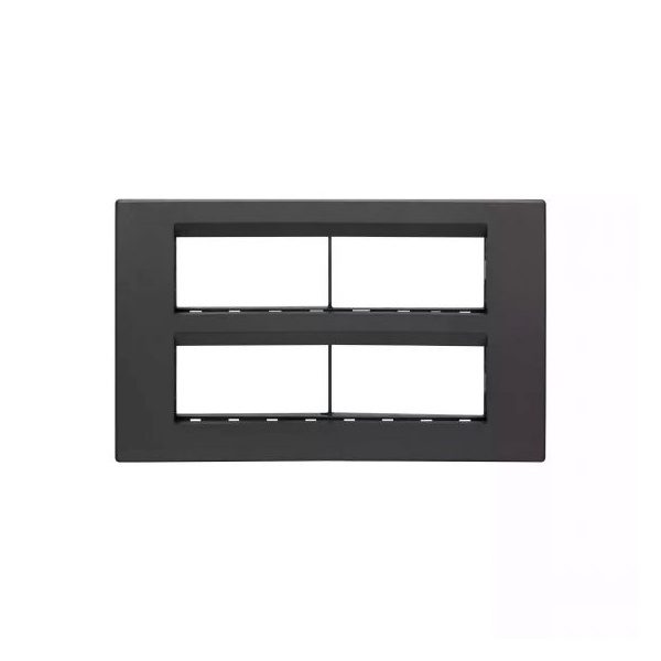 englaze 16 module plate M Grey L T CB92116FM01 englaze16moduleplatemgrey cb92116fm01 front