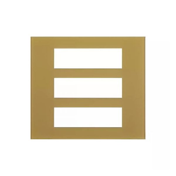 englaze 18 M Glass plate C Gold L T CB92118FC02 englaze18mglassplatecgold cb92118fc02 front