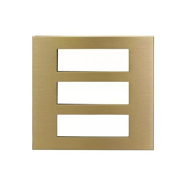 englaze 18 M Metal plate M Gold L T CB92118FG03 englaze18mmetalplatemgold cb92118fg03 front