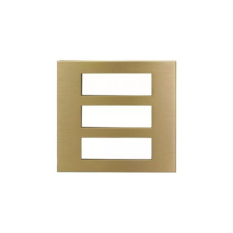 englaze 18 M Metal plate M Gold L T CB92118FG03 englaze18mmetalplatemgold cb92118fg03 front