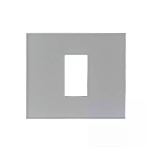 englaze 1 module Glass plate S Silver L T CB92101FS02 englaze1moduleglassplatessilver cb92101fs02 front