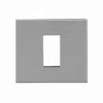 englaze 1 module Metal plate B Silver L T CB92101FS03 englaze1modulemetalplatebsilver cb92101fs03 front