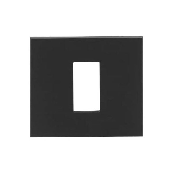 englaze 1 module Metal plate S Black L T CB92101FB03 englaze1modulemetalplatesblack cb92101fb03 front