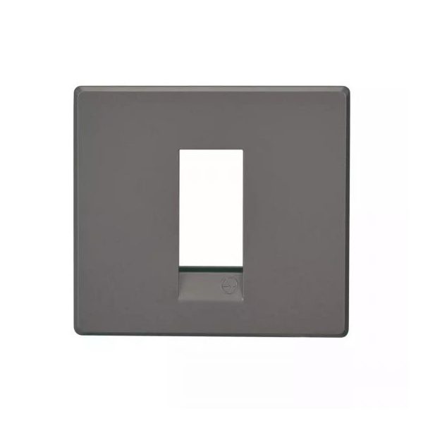 englaze 1 module plate C Gold L T CB92101FC01 englaze1moduleplatecgold cb92101fc01 front