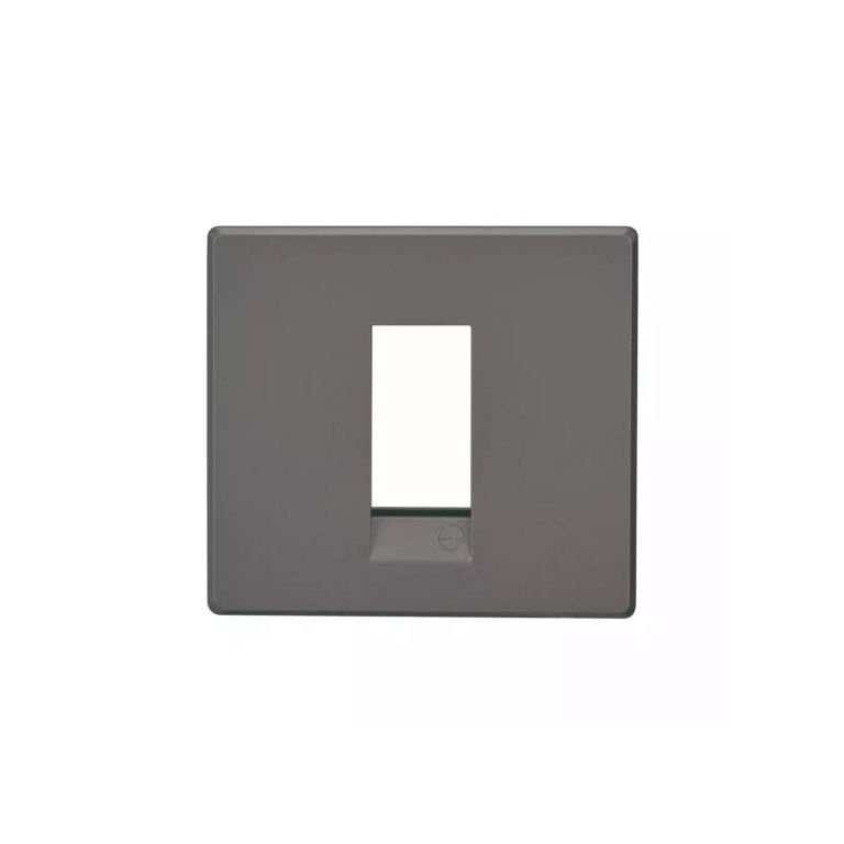 englaze 1 module plate C Gold L T CB92101FC01 englaze1moduleplatecgold cb92101fc01 front