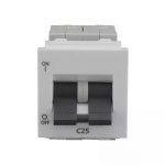 englaze 25A DP Mini MCB 3 kA L T CB92202KW25 englaze25adpminimcb3ka cb92202kw25 front