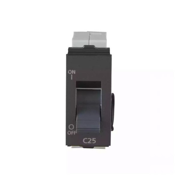 englaze 20A SP Mini MCB 3 kA M Grey L T CB92101KM20 englaze25aspminimcb3kamgrey cb92101km25 front