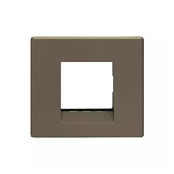 englaze 2 module plate C Gold L T CB92102FC01 englaze2moduleplatecgold cb92102fc01 front