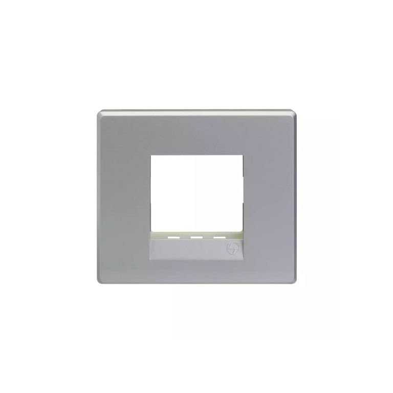 englaze 2 module plate M Silver L T CB92102FS01 englaze2moduleplatemsilver cb92102fs01 front