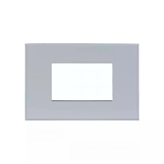 englaze3moduleglassplatessilver_cb92103fs02_front_1.jpg englaze 8M Glass plate Horztl S Silver L T CB92108FS02 englaze3moduleglassplatessilver cb92103fs02 front 1
