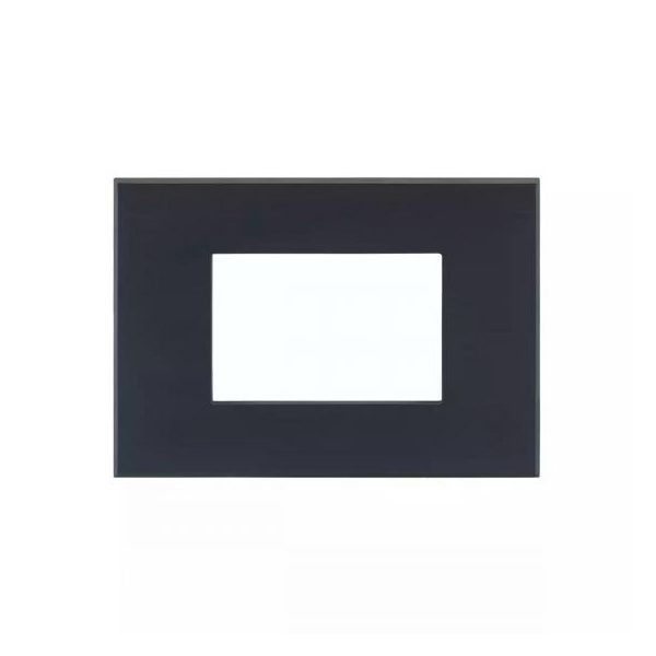 englaze 3 module Metal plate S Black L T CB92103FB03 englaze3modulemetalplatesblack cb92103fb03 front