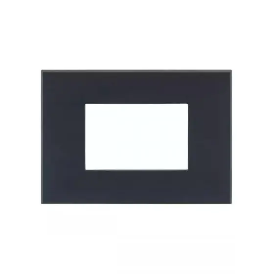 englaze 3 module Metal plate S Black L T CB92103FB03 englaze3modulemetalplatesblack cb92103fb03 front