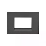 englaze 3 module plate M Grey L T CB92103FM01 englaze3moduleplatemgrey cb92103fm01 front