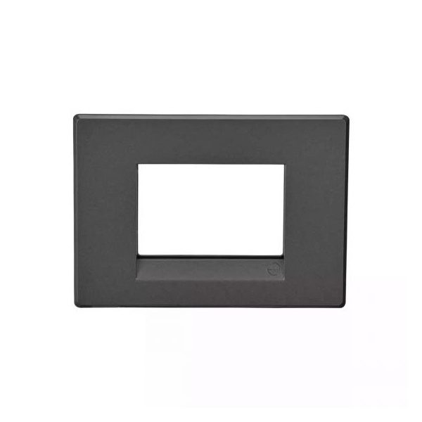 englaze 3 module plate M Grey L T CB92103FM01 englaze3moduleplatemgrey cb92103fm01 front