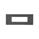 englaze 6 module plate M Grey L T CB92106FM01 englaze6moduleplatemgrey cb92106fm01 front