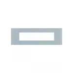 englaze 8 M Glass plate Horztl I white L T CB92108FW02 englaze8mglassplatehorztliwhite cb92108fw02 front