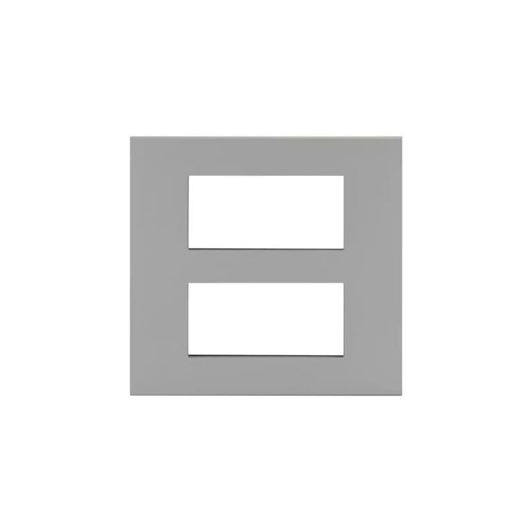 englaze 8 M Metal plate Square B Silver L T CB92208FS03 englaze8mmetalplatesquarebsilver cb92208fs03 front