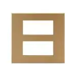 englaze 8 M Metal plate Square M Gold L T CB92208FG03 englaze8mmetalplatesquaremgold cb92208fg03 front