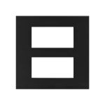 englaze 8 M Metal plate Square S Black L T CB92208FB03 englaze8mmetalplatesquaresblack cb92208fb03 front