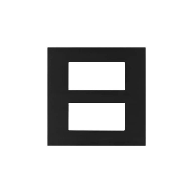 englaze 8 M Metal plate Square S Black L T CB92208FB03 englaze8mmetalplatesquaresblack cb92208fb03 front