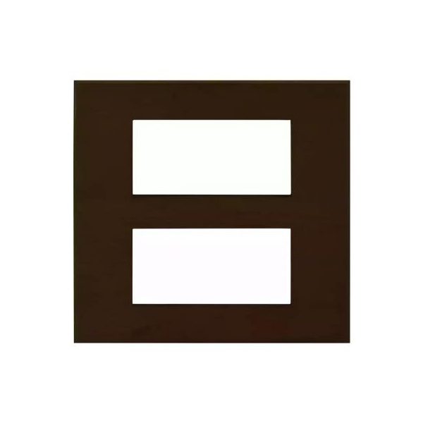 englaze 8 M Mocha Wood plate Square L T CB92208FM04 englaze8mmochawoodplatesquare cb92208fm04 front