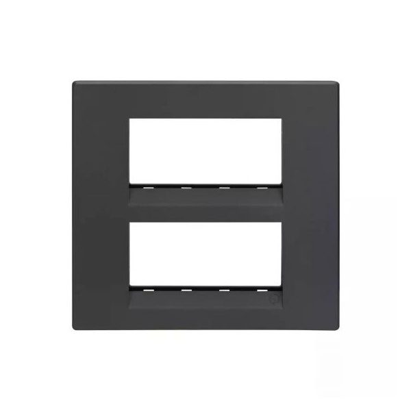 englaze 8 M plate Square M Grey L T CB92208FM01 englaze8mplatesquaremgrey cb92208fm01 front