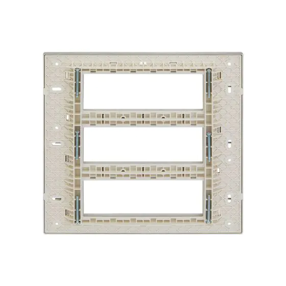 englaze 18 module plate M Silver L T CB92118FS01 englaze 18 module plate m silver cb92118fs01 back