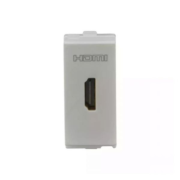 entice HDMI Connector 1M White L T CB91301TW00 englazehdmiconnector1m cb92301tw00 front