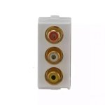 englaze RCA connector 1M L T CB92201TW00 englazercaconnector1m cb92201tw00 front