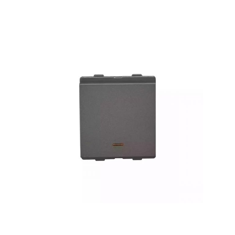 englaze Switch 10A 1 Way ind M Grey 2M L T CB92302SM10 englazeswitch10a1 wayindmgrey cb92302sm10 front