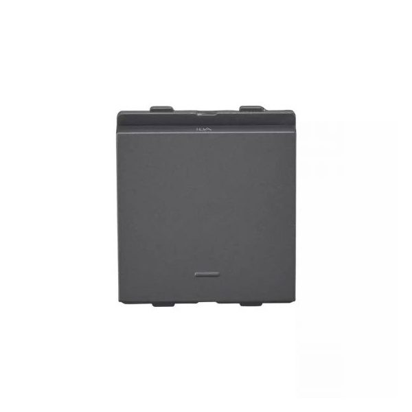 englaze Switch 10 A 1 Way M Grey 2M L T CB92102SM10 englazeswitch10a1 waymgrey cb92102sm10 front