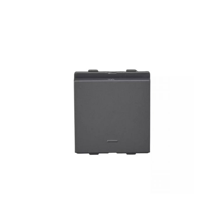 englaze Switch 10 A 1 Way M Grey 2M L T CB92102SM10 englazeswitch10a1 waymgrey cb92102sm10 front