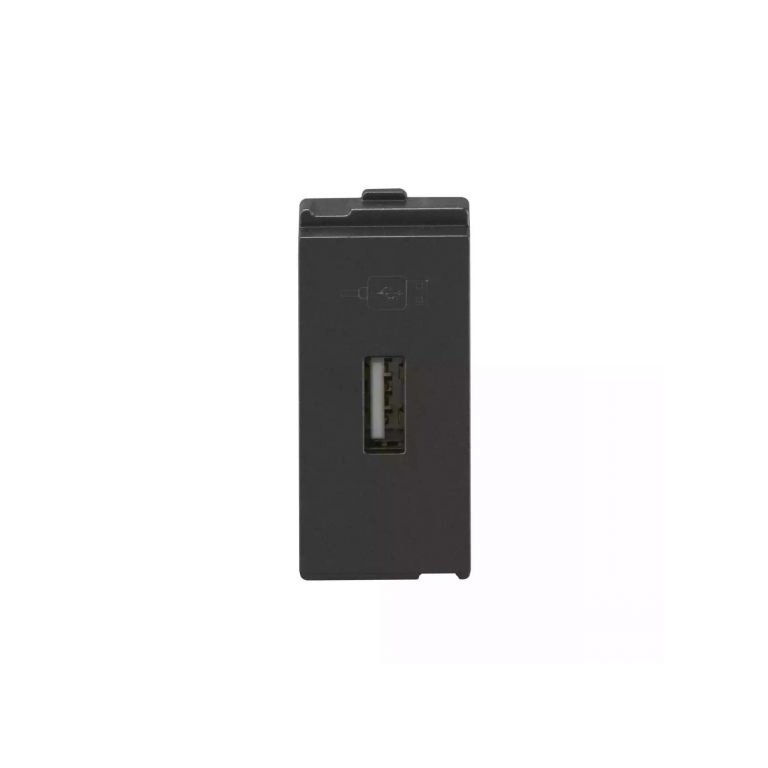 entice USB Connector 1M Cha Grey L T CB91401TG00 englazeusbconnectormgrey cb92401tm00 front