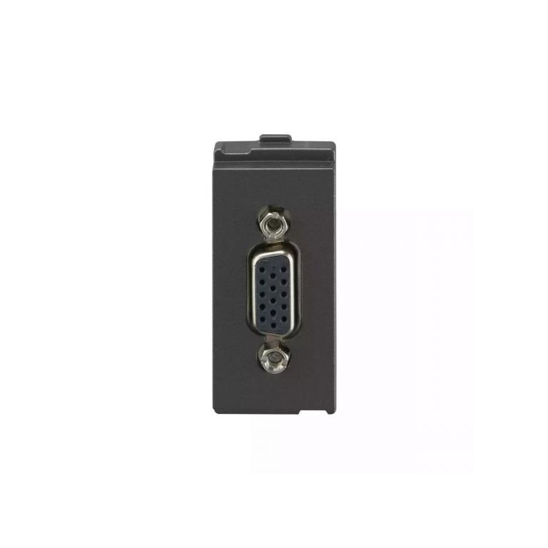 entice VGA Connector 1M Cha Grey L T CB91501TG00 englazevgaconnectormgrey cb92501tm00 front