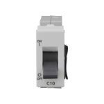 entice 6A SP Mini MCB 3 kA White L T CB91101KW06 entice10aspminimcb3ka cb91101kw10 front